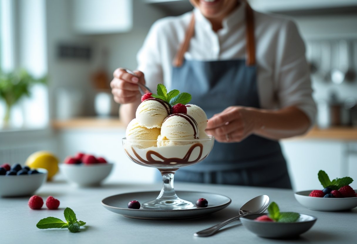 Sådan laver du den perfekte isdessert til aftensmaden